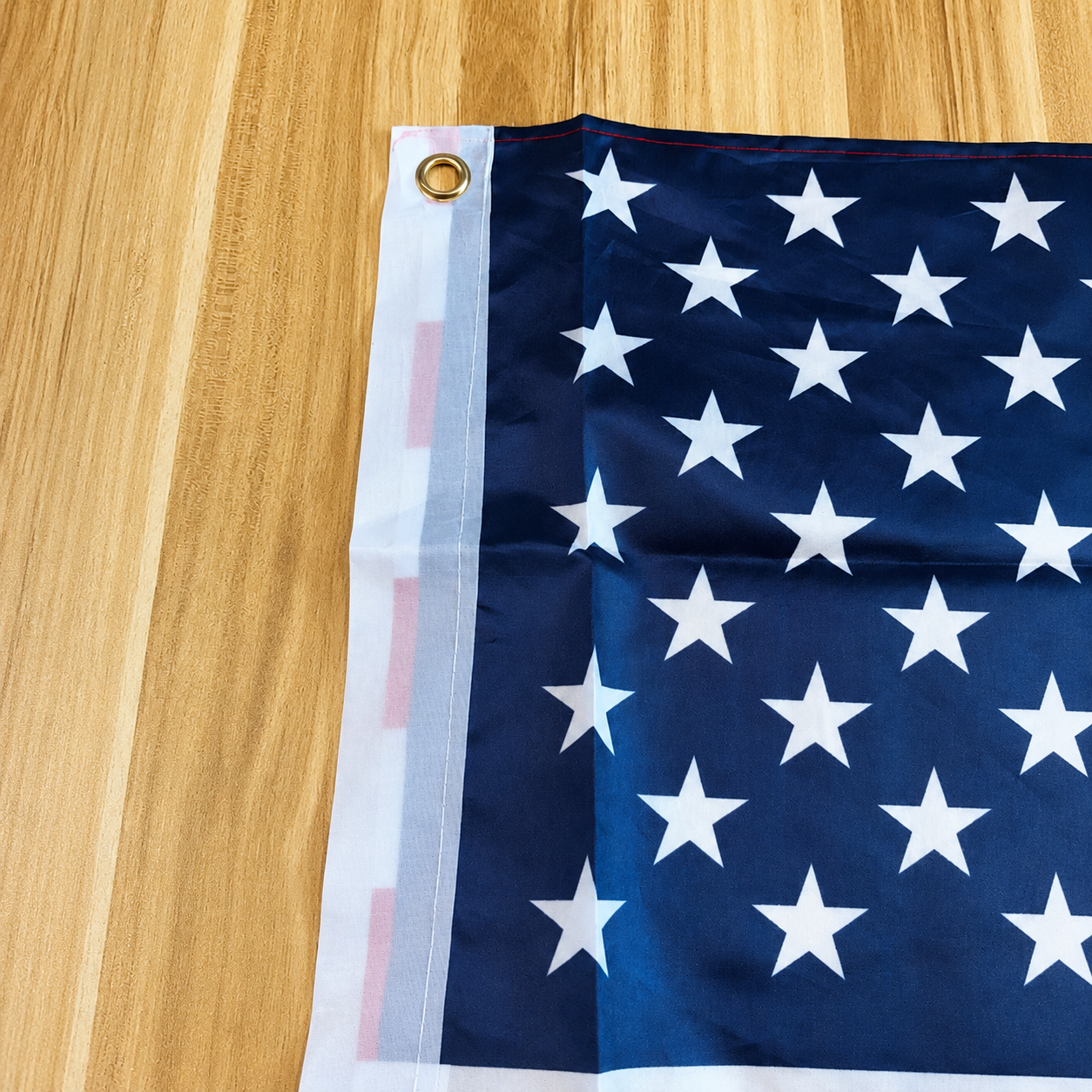 Heavy-Duty Patriotic Outdoor Wall Flag Display