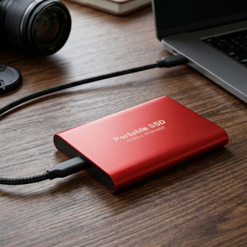 High-Speed Portable USB External SSD Drive