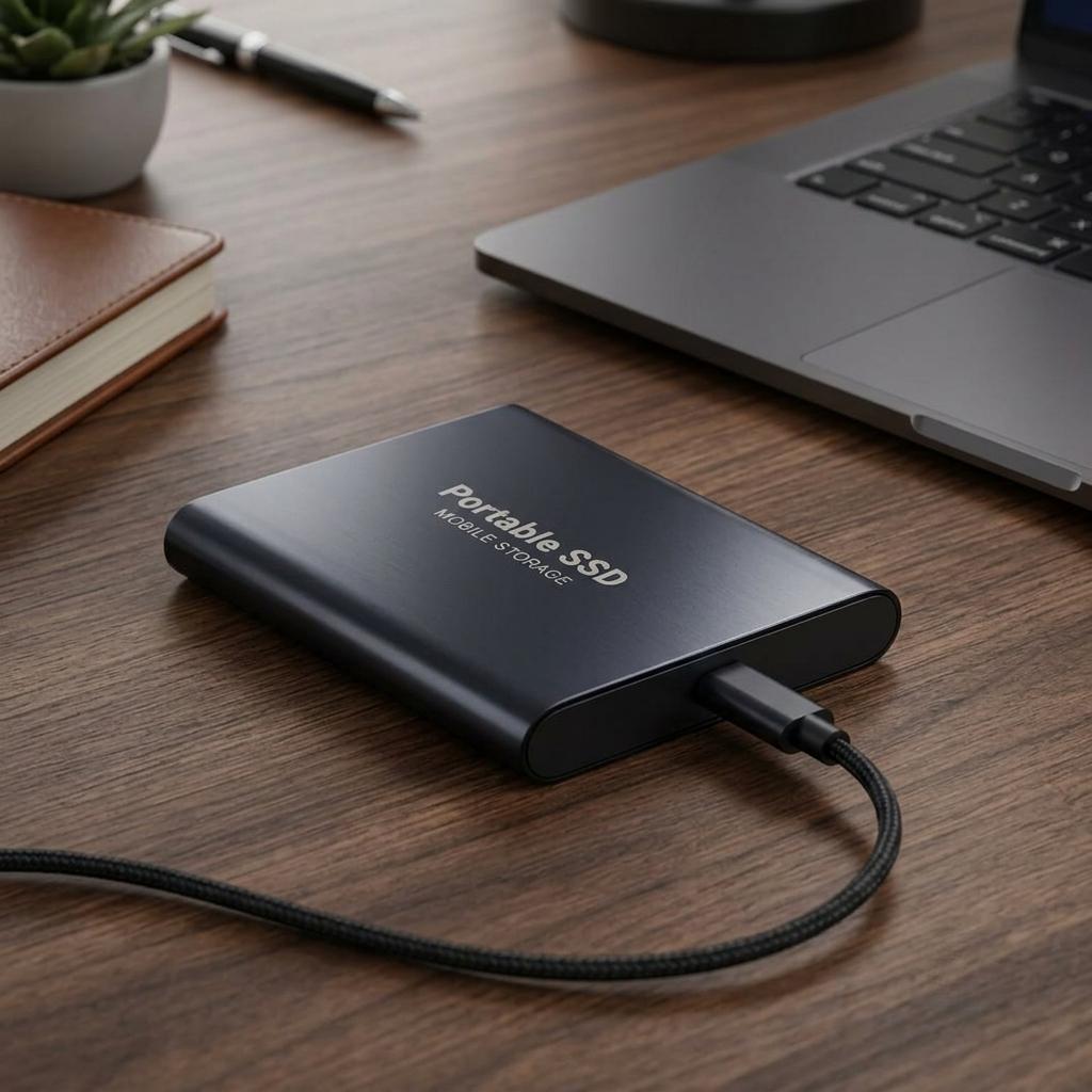 High-Speed Portable USB External SSD Drive