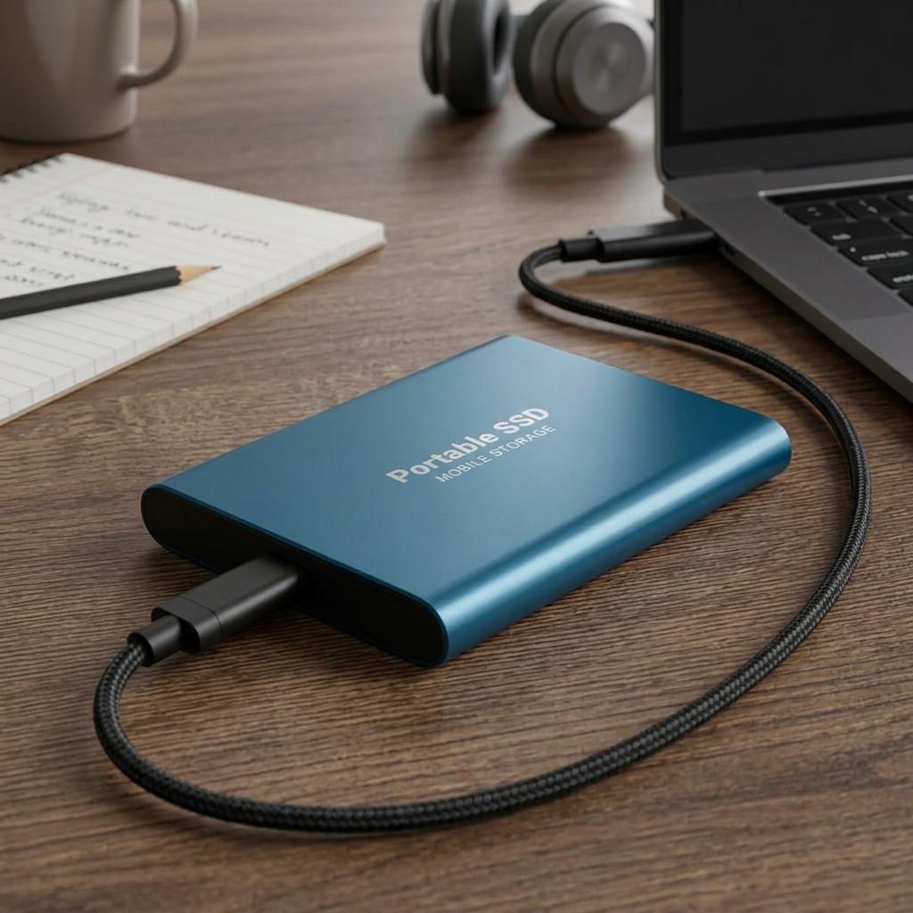High-Speed Portable USB External SSD Drive