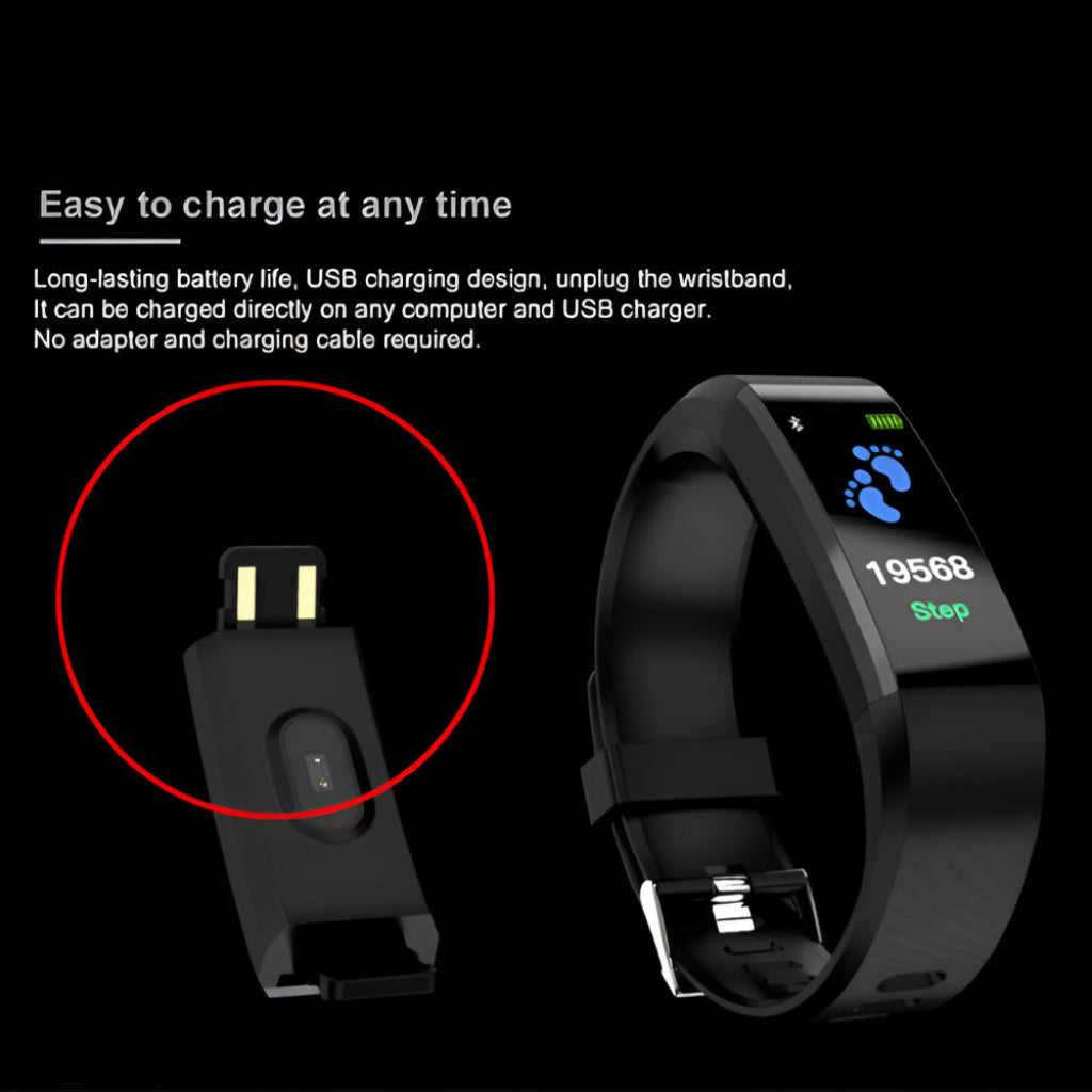 Heart Rate Activity Tracking Smart Band