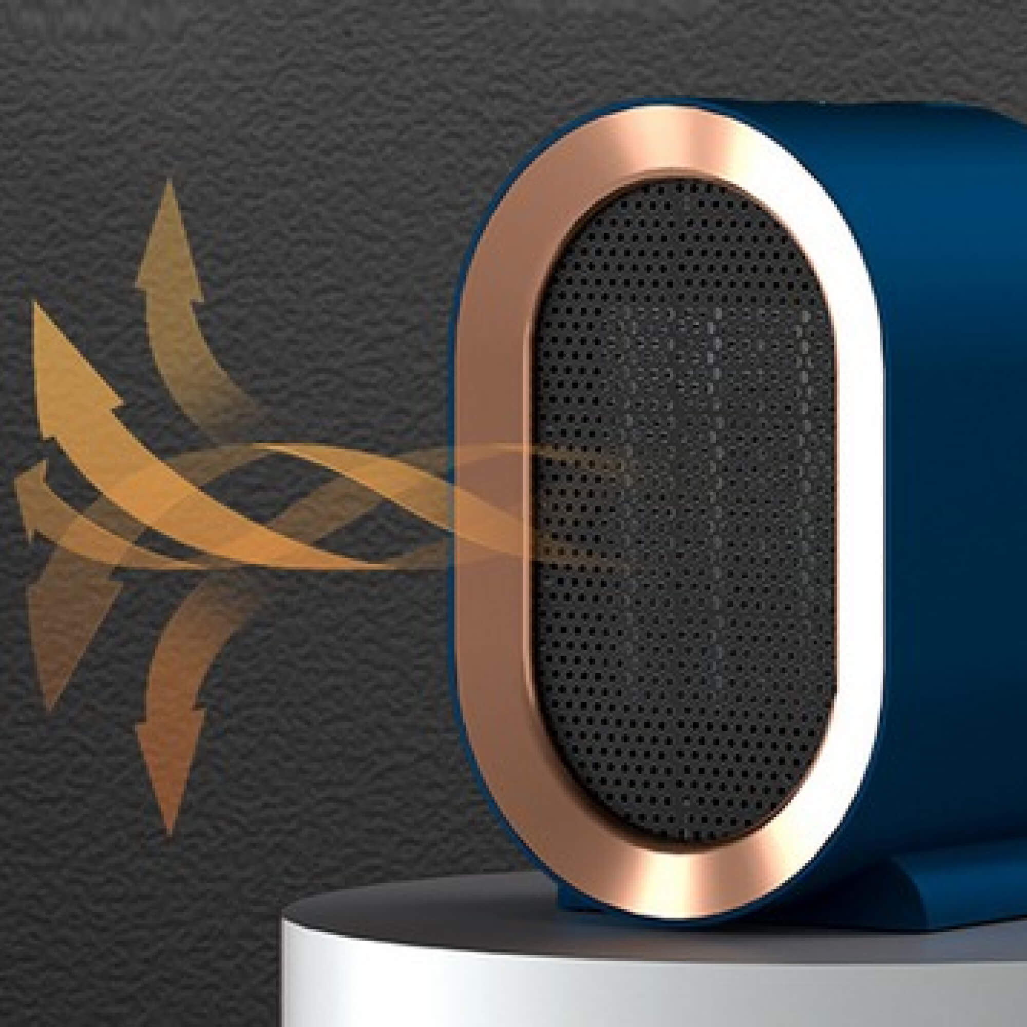 Portable Ceramic Space Heater for Efficient Room Warmth