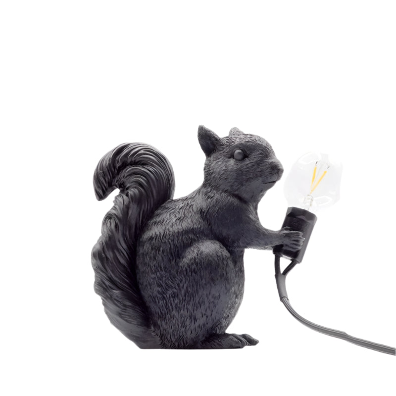 Table Lamp LED Squirrel Kids Bedroom Decorative Light