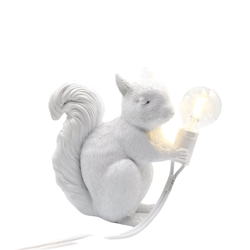Table Lamp LED Squirrel Kids Bedroom Decorative Light