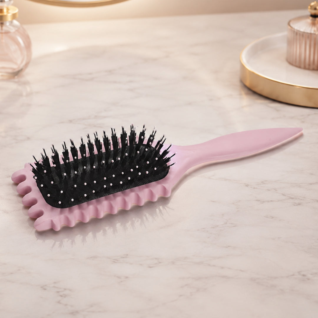 Anti-Frizz Detangling Curl Styling Brush