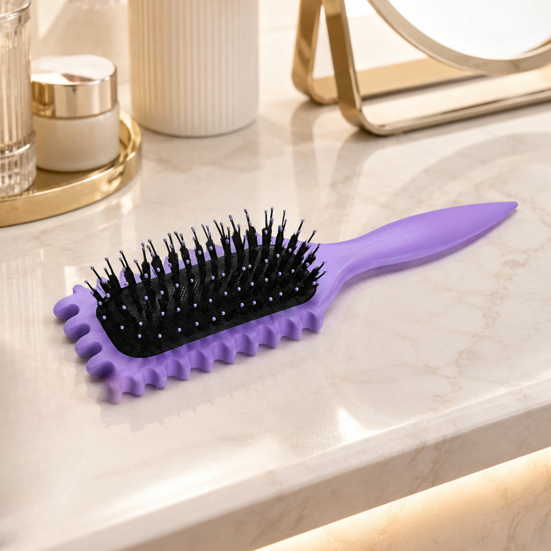 Anti-Frizz Detangling Curl Styling Brush