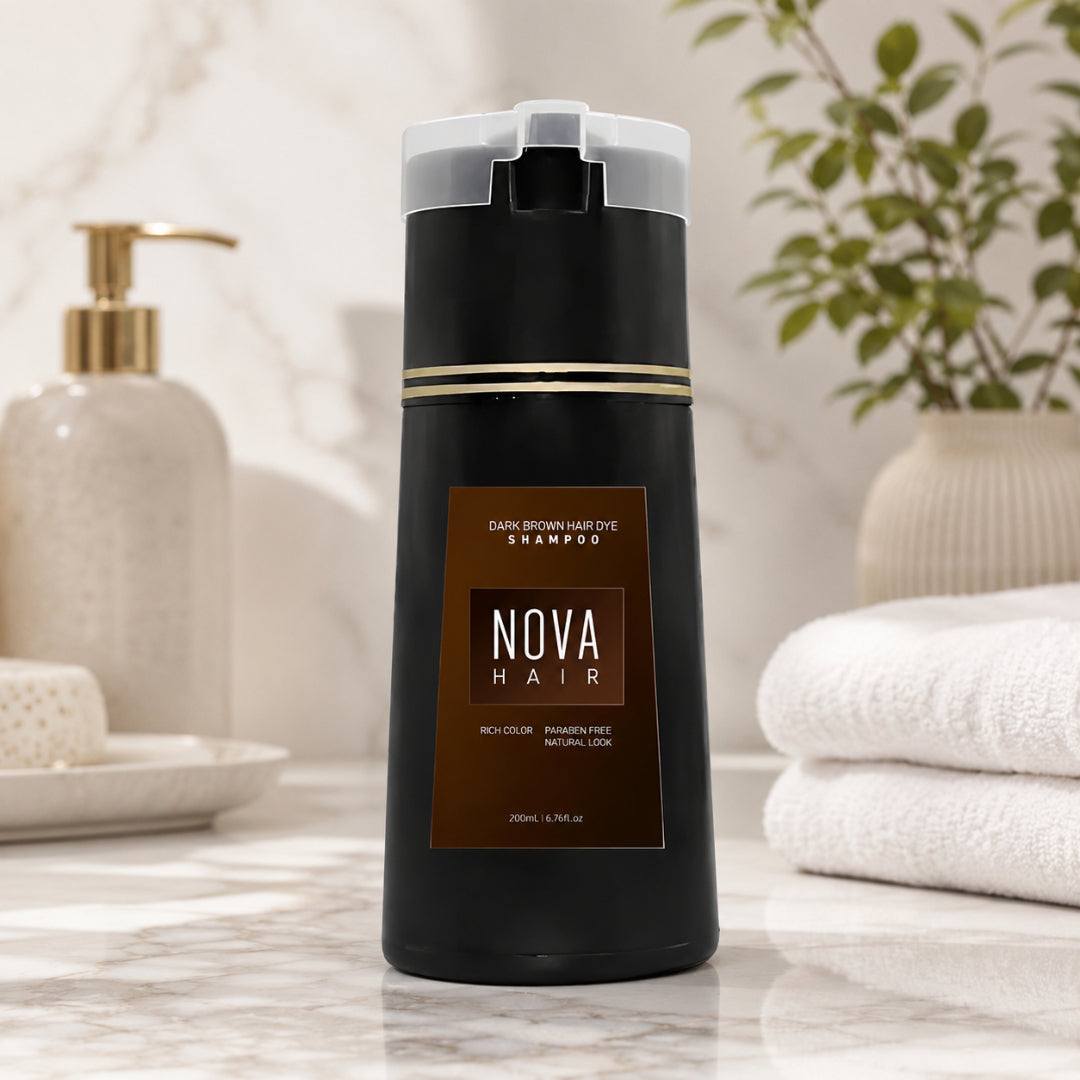Fast-Acting Gray Coverage Color Shampoo Formula