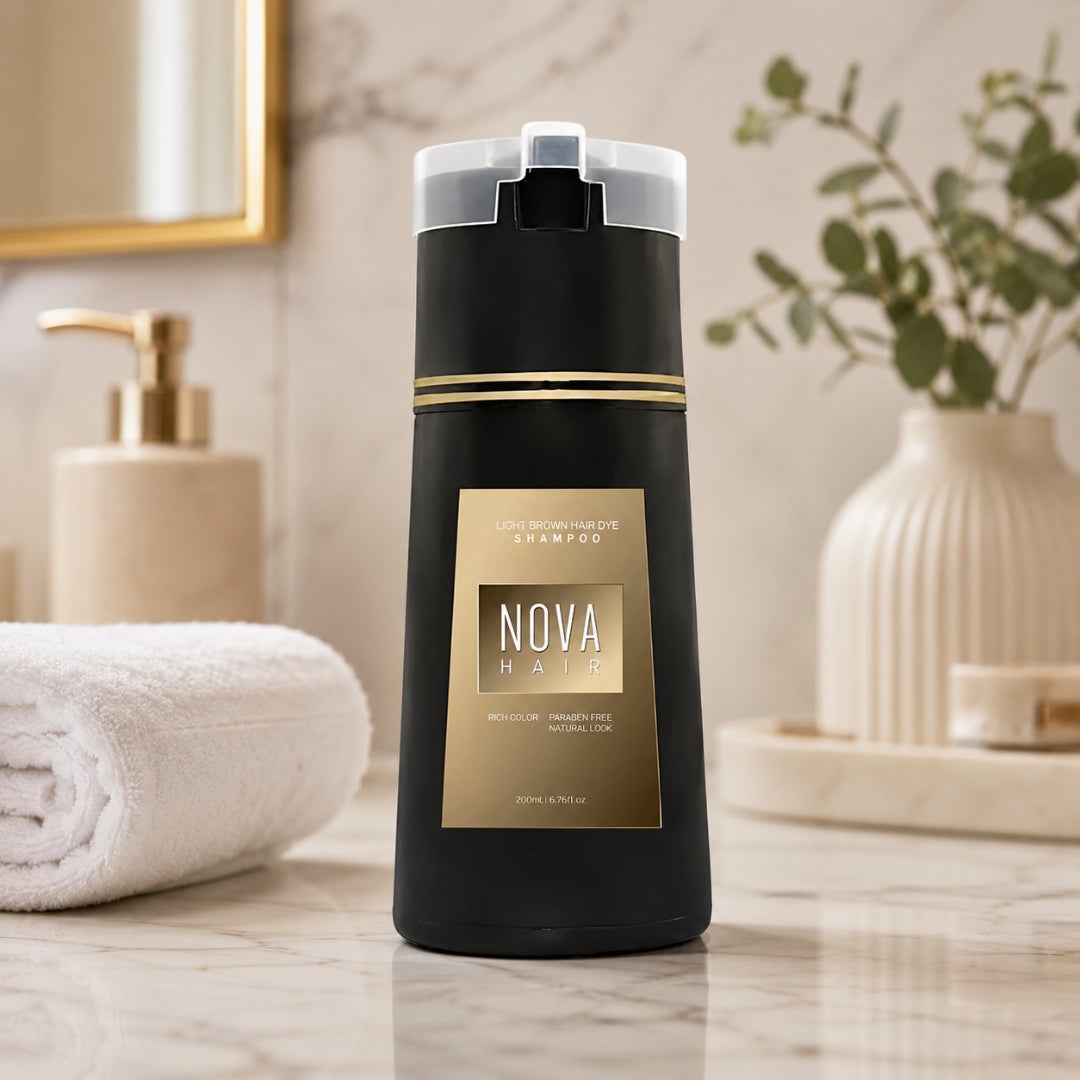 Fast-Acting Gray Coverage Color Shampoo Formula