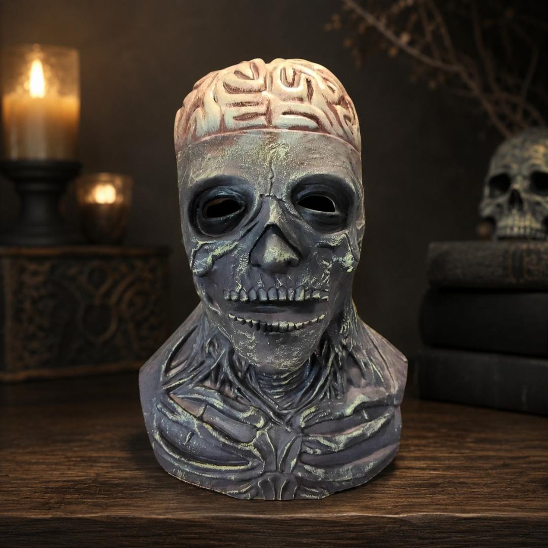 Latex Skull Horror Party Face Mask