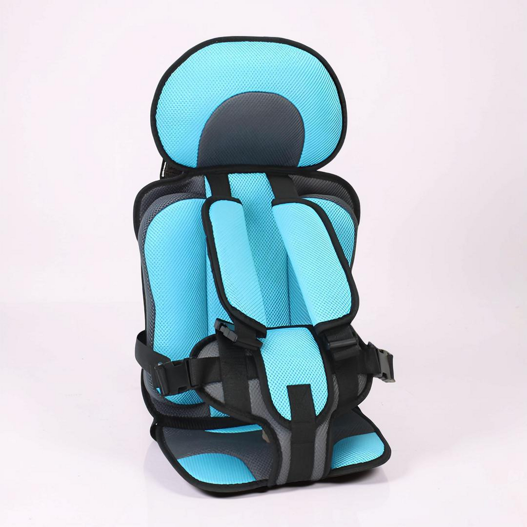 Adjustable Foldable Booster Seat with Travel Harness