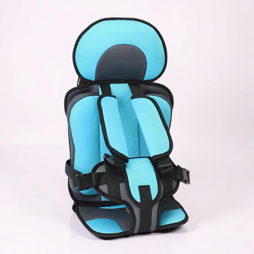 Adjustable Foldable Booster Seat with Travel Harness