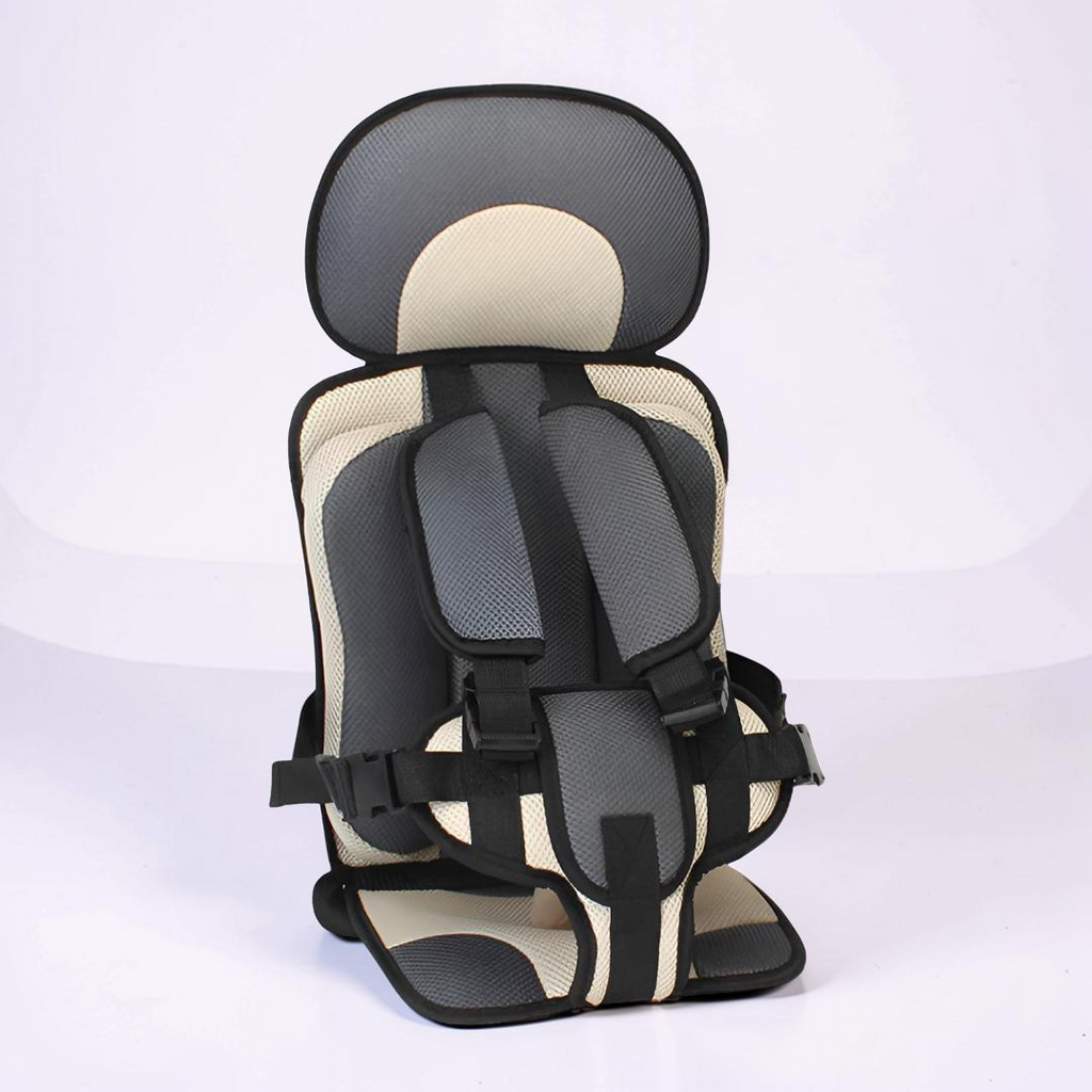 Adjustable Foldable Booster Seat with Travel Harness