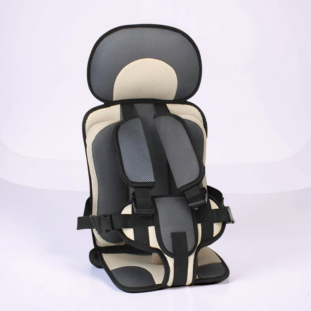 Adjustable Foldable Booster Seat with Travel Harness