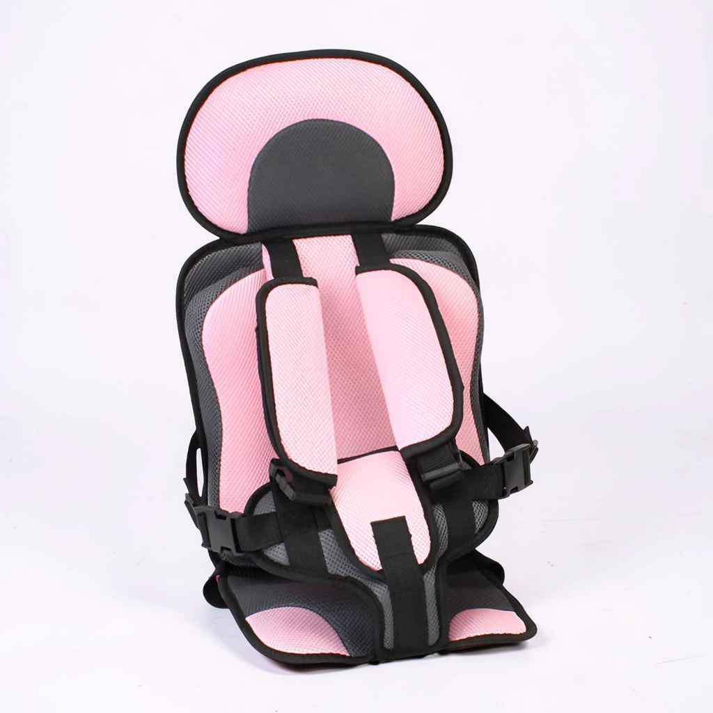 Adjustable Foldable Booster Seat with Travel Harness