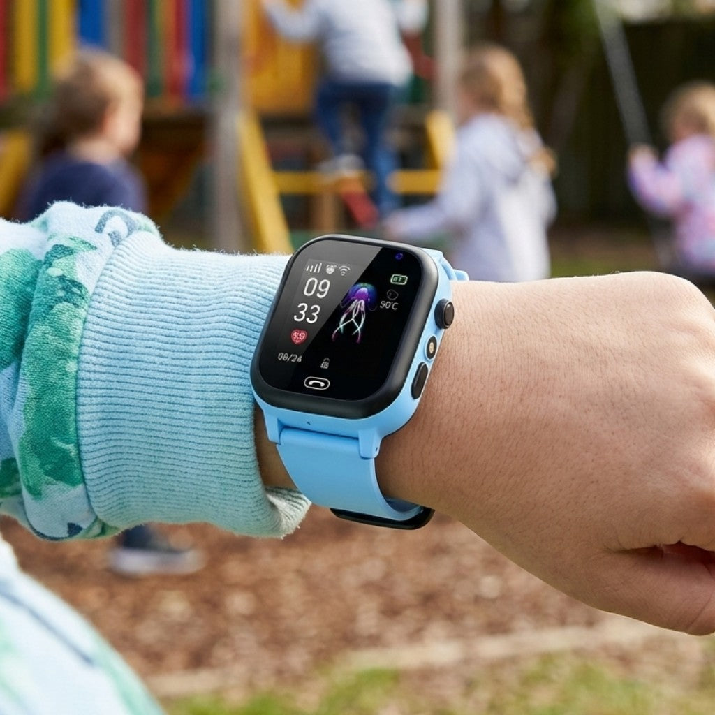 Waterproof Kids GPS Smartwatch with 4G Camera