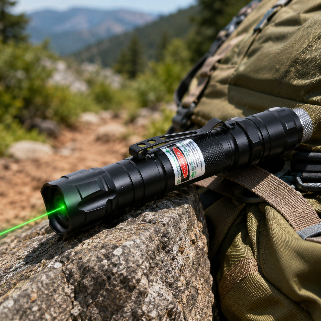Rechargeable Long-Range Laser Presentation Pointer