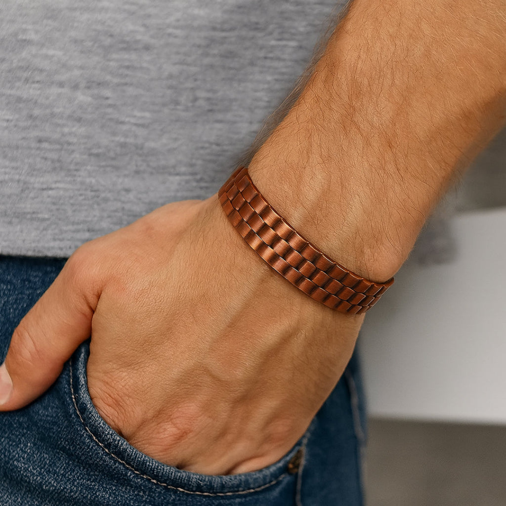 Copper Magnetic Wellness Bracelet for Everyday Wear
