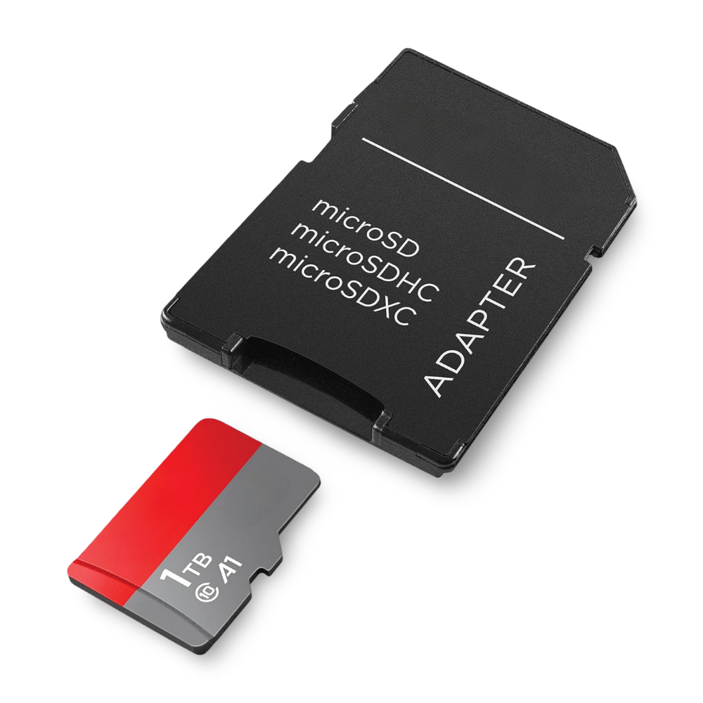 Micro SD Card Adapter Memory 1TB High Speed File Transfers