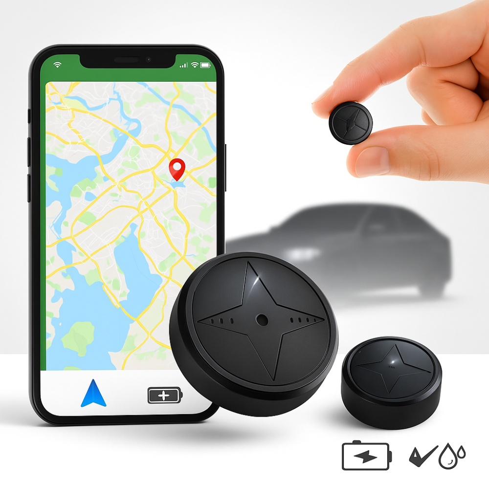 GPS Tracker Mini Magnetic Vehicle Location Device