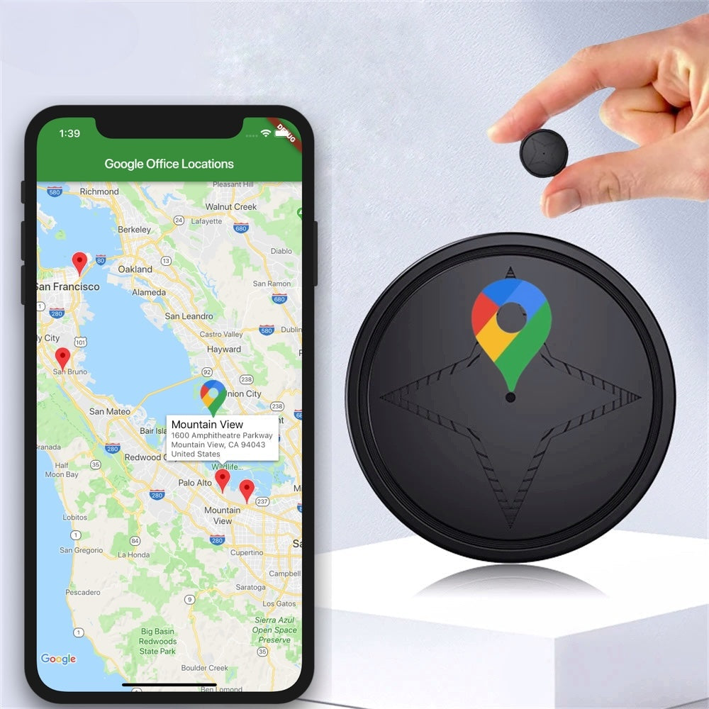 GPS Tracker Mini Magnetic Vehicle Location Device