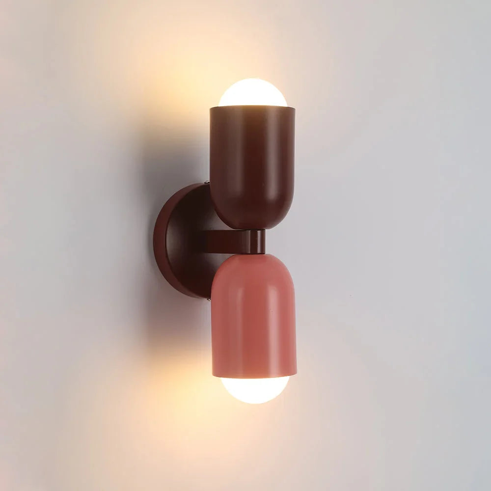 Scandinavian Style Metal Wall Sconce