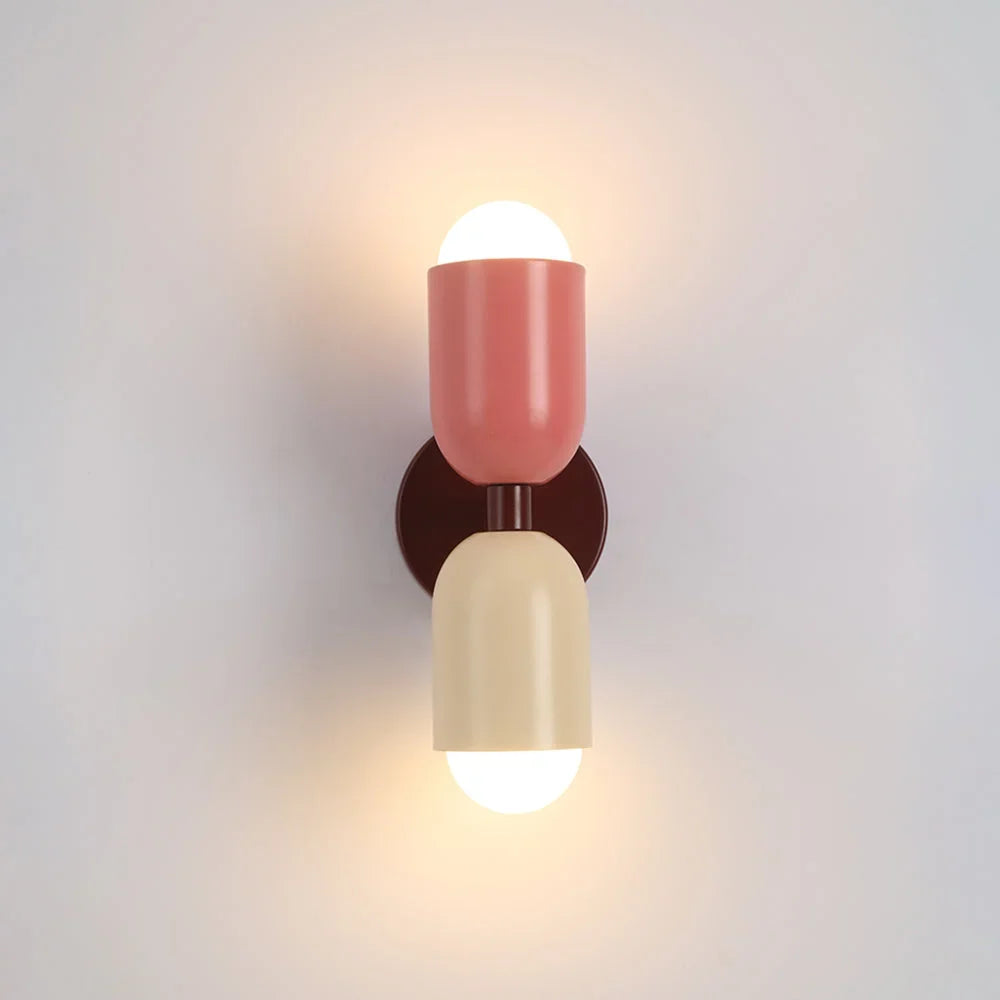 Scandinavian Style Metal Wall Sconce