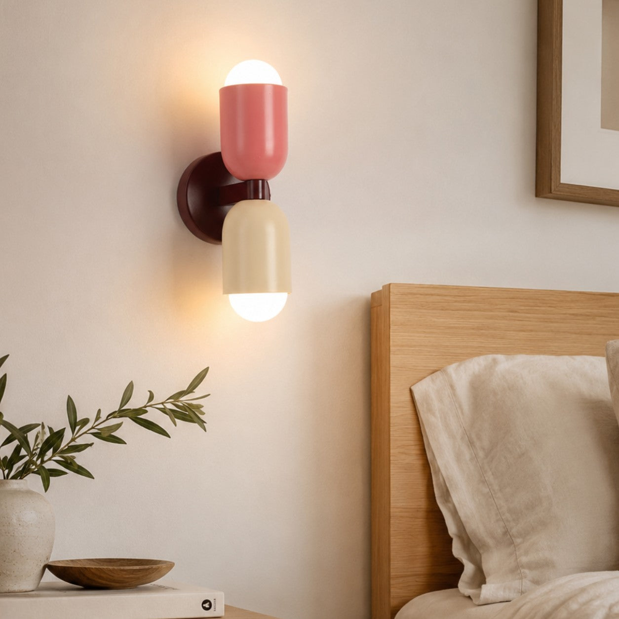 Scandinavian Style Metal Wall Sconce
