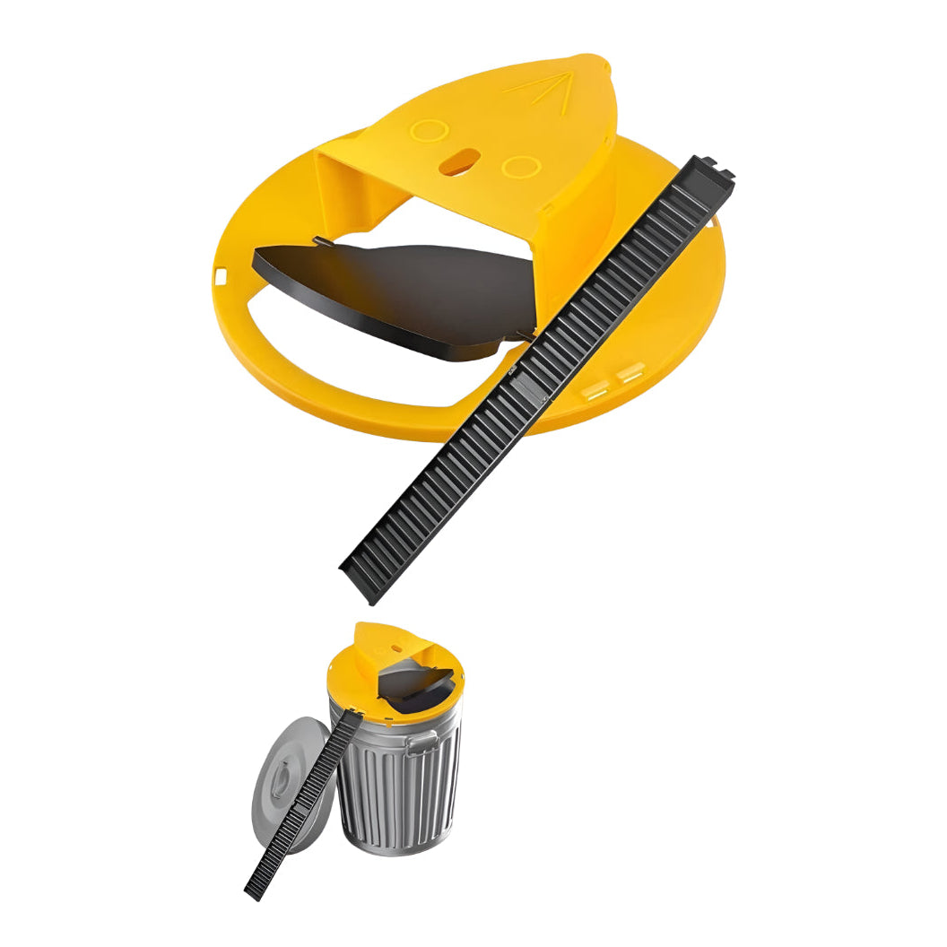 Auto Reset Bucket Lid Rodent Trap