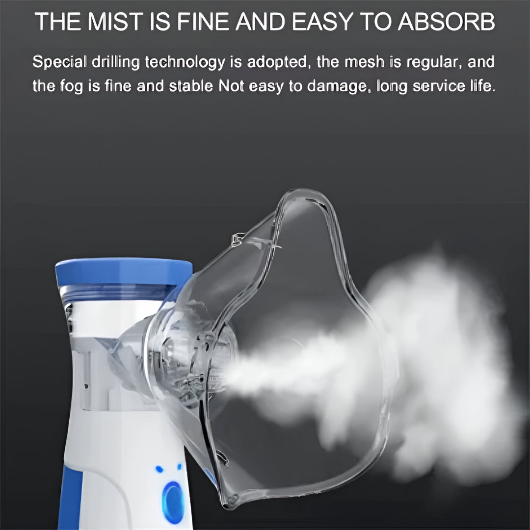 Portable Rechargeable Silent Mesh Nebulizer
