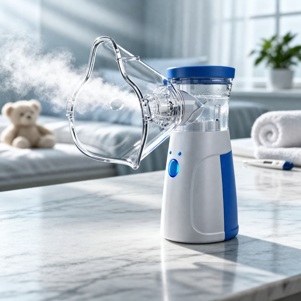 Portable Rechargeable Silent Mesh Nebulizer