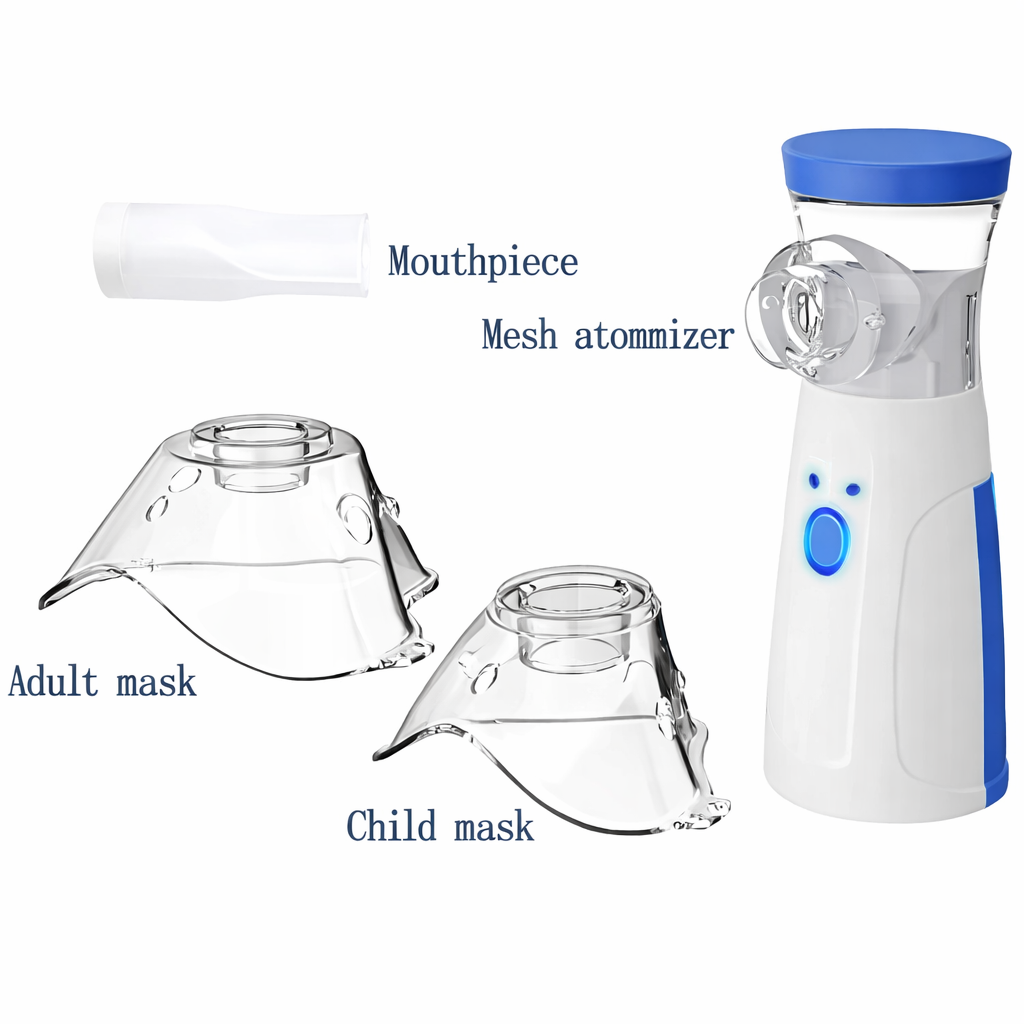 Portable Rechargeable Silent Mesh Nebulizer