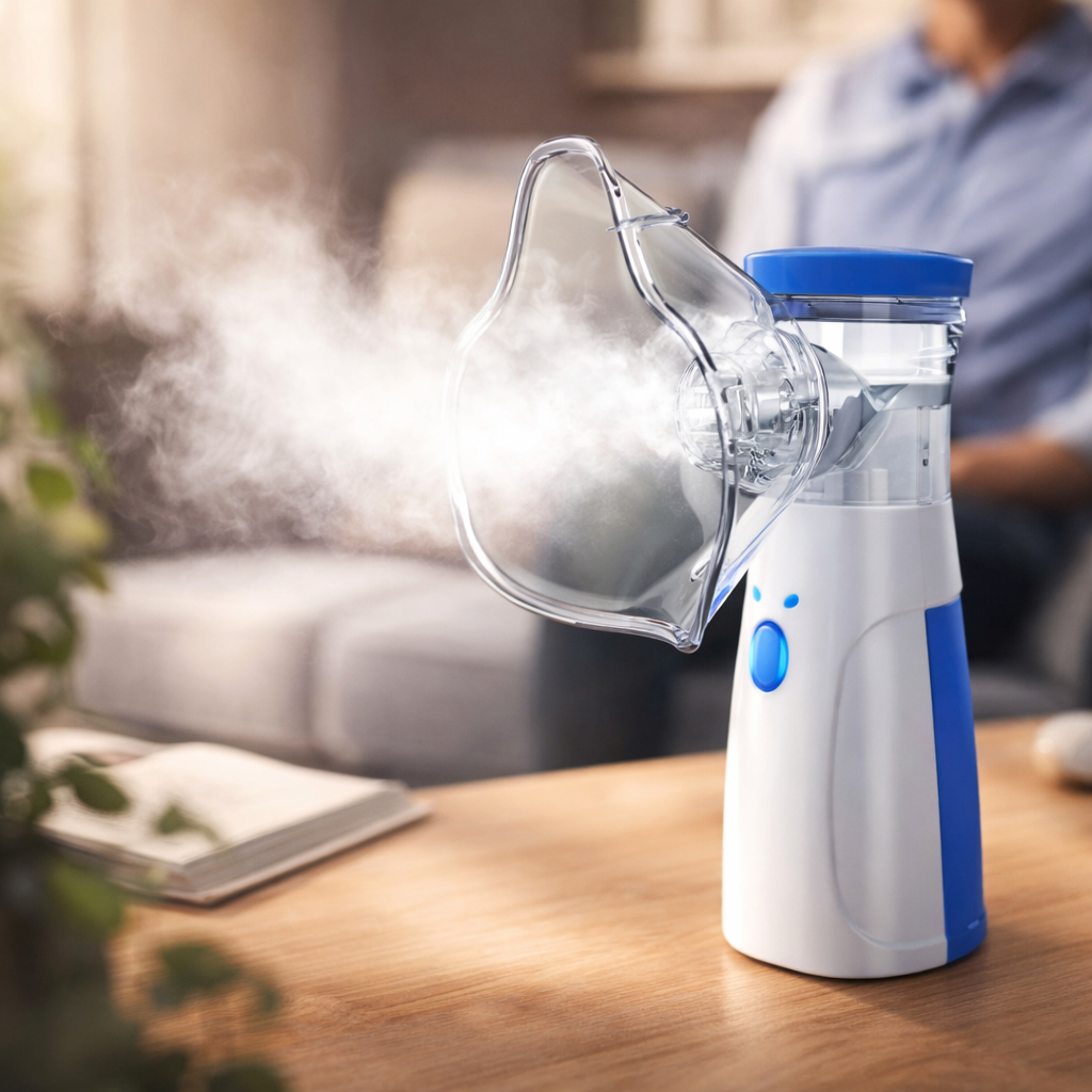 Portable Rechargeable Silent Mesh Nebulizer