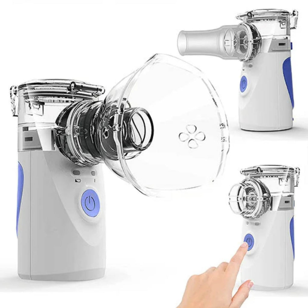 Compact Ultrasonic Mist Inhaler for Respiratory Care