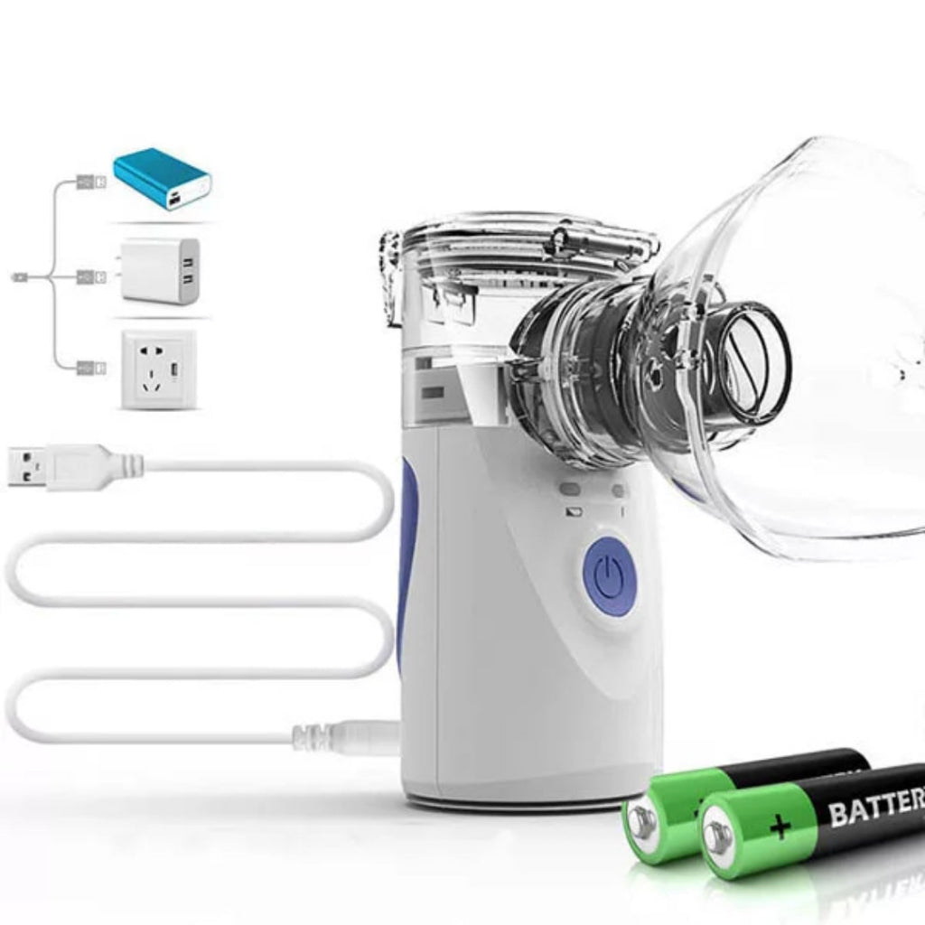 Compact Ultrasonic Mist Inhaler for Respiratory Care