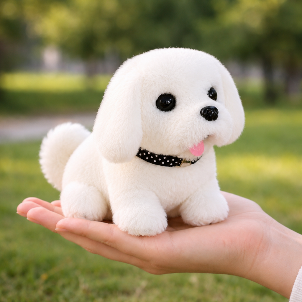 Electronic Pet Puppy Plush with Interactive Robot Features