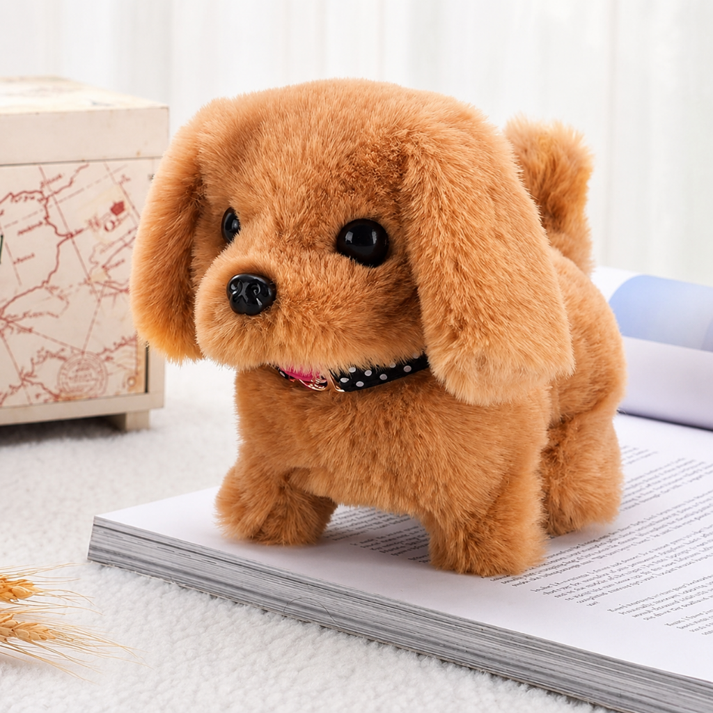 Electronic Pet Puppy Plush with Interactive Robot Features