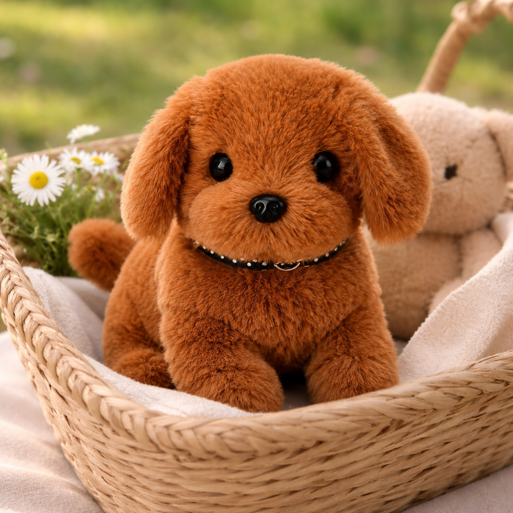 Electronic Pet Puppy Plush with Interactive Robot Features