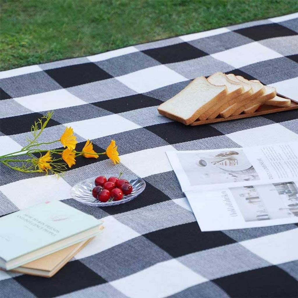 Foldable Plaid Outdoor Picnic Mat