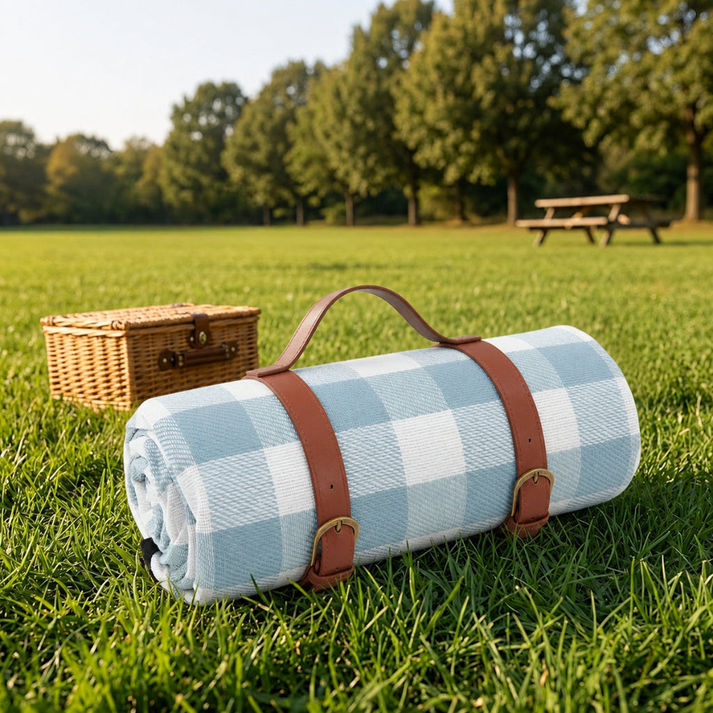 Foldable Plaid Outdoor Picnic Mat