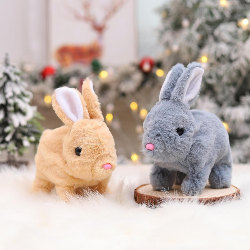 Interactive Plush Bunny with Lifelike Movement