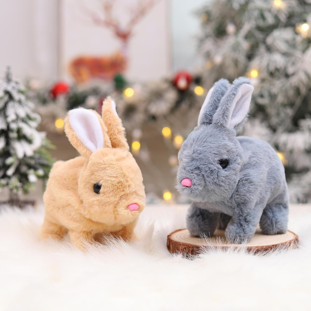 Interactive Plush Bunny with Lifelike Movement