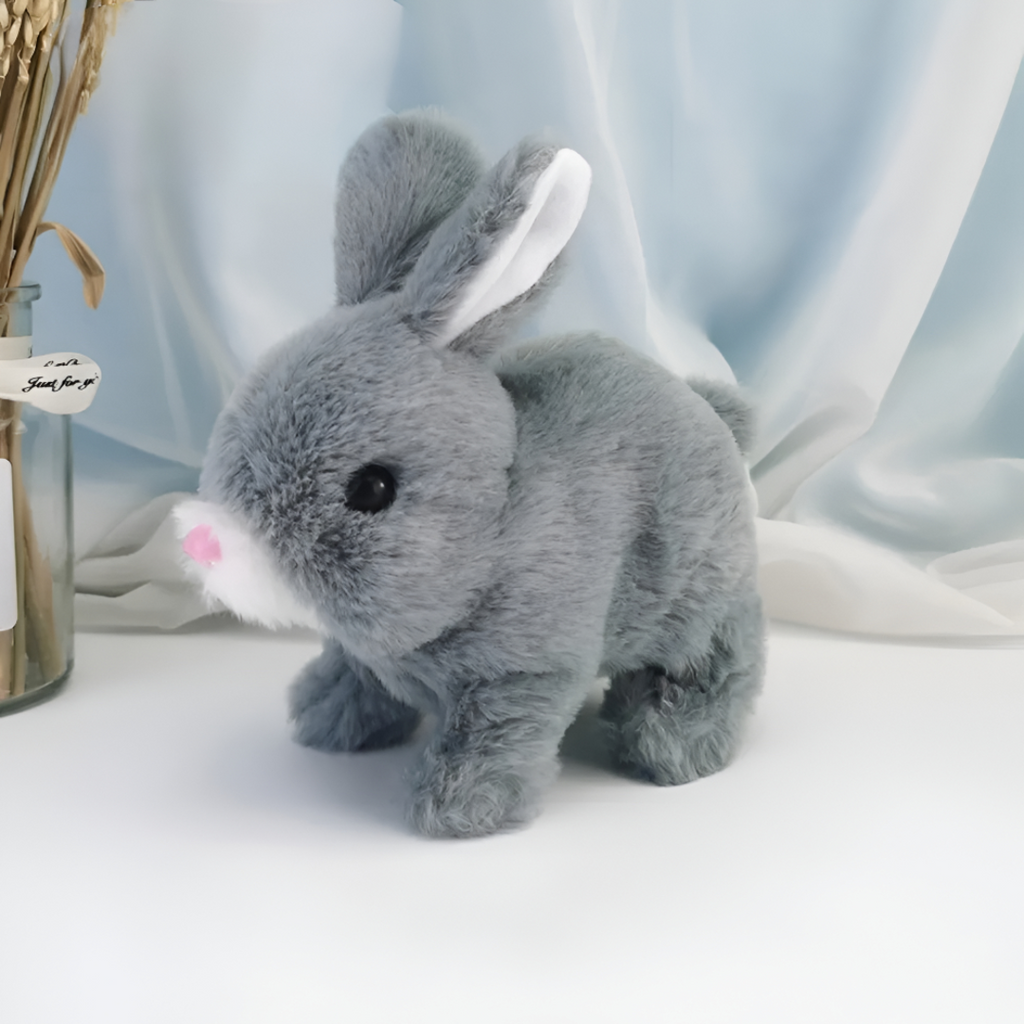 Interactive Plush Bunny with Lifelike Movement