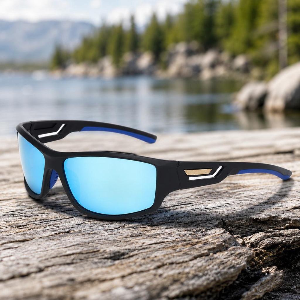 UV-Protective Polarized Military-Style Sunglasses