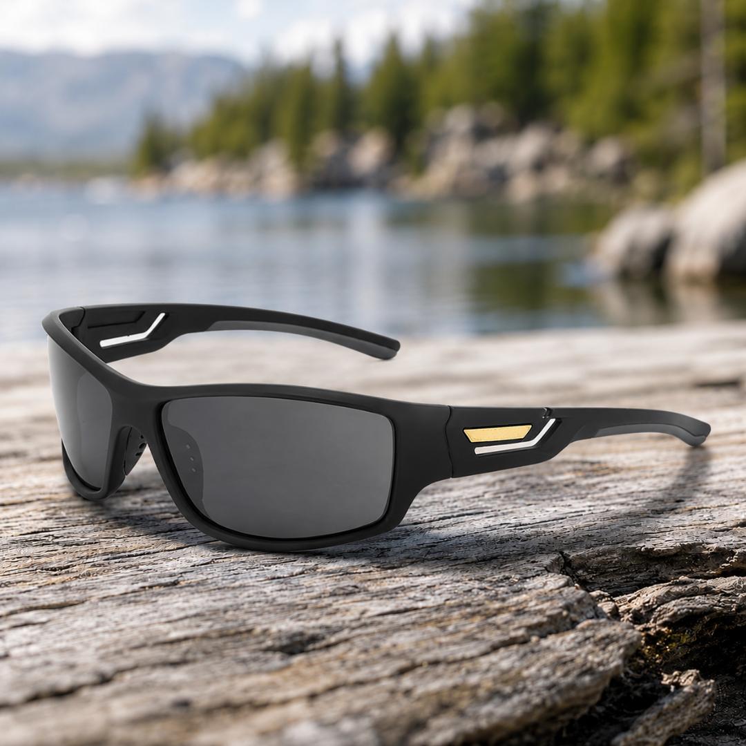 UV-Protective Polarized Military-Style Sunglasses