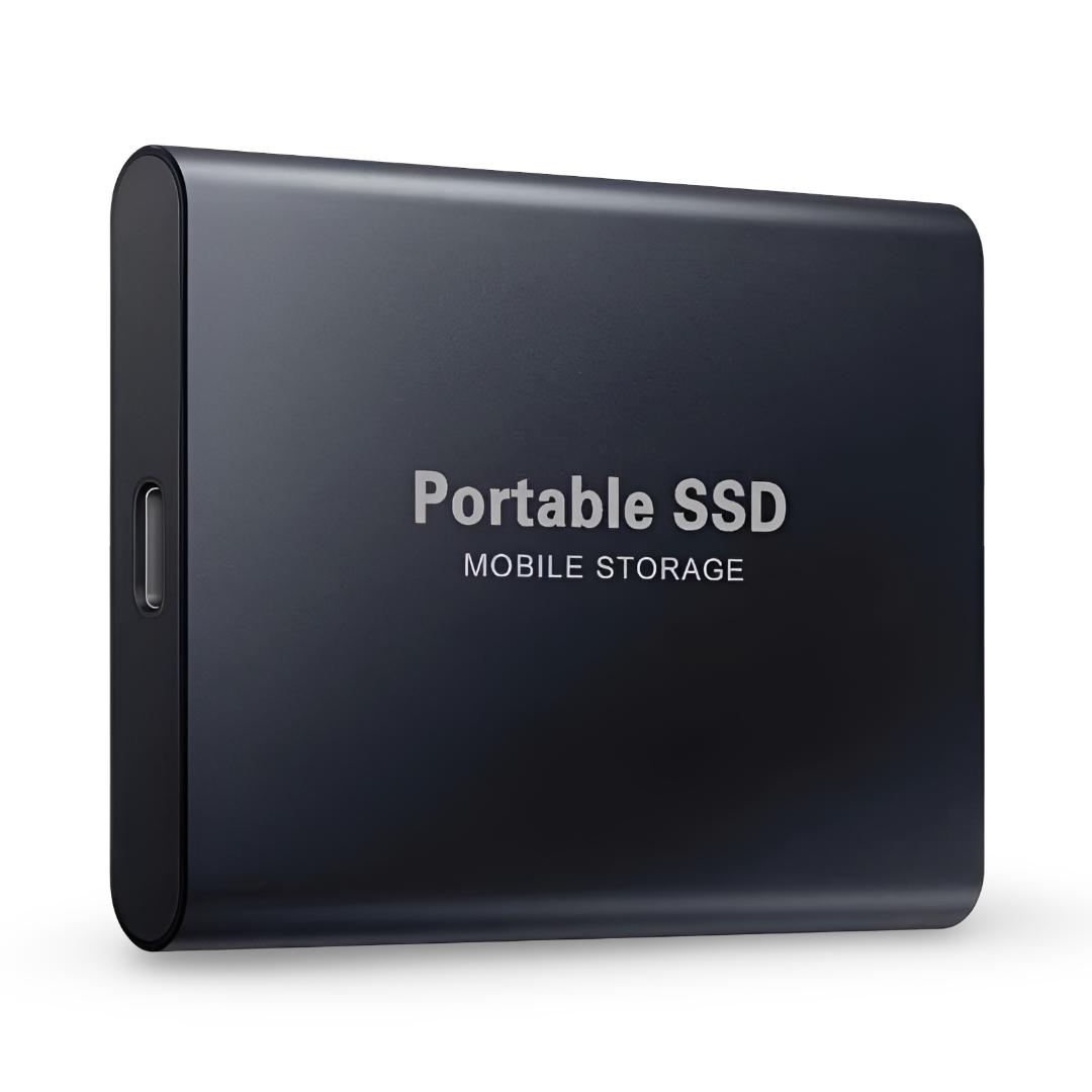 512GB USB-C Portable External SSD Storage Drive