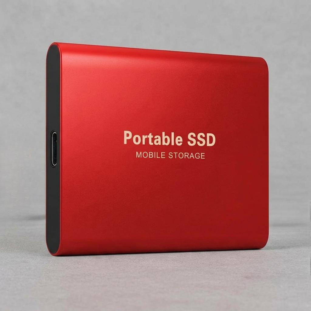 512GB USB-C Portable External SSD Storage Drive