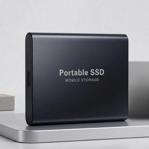 512GB USB-C Portable External SSD Storage Drive