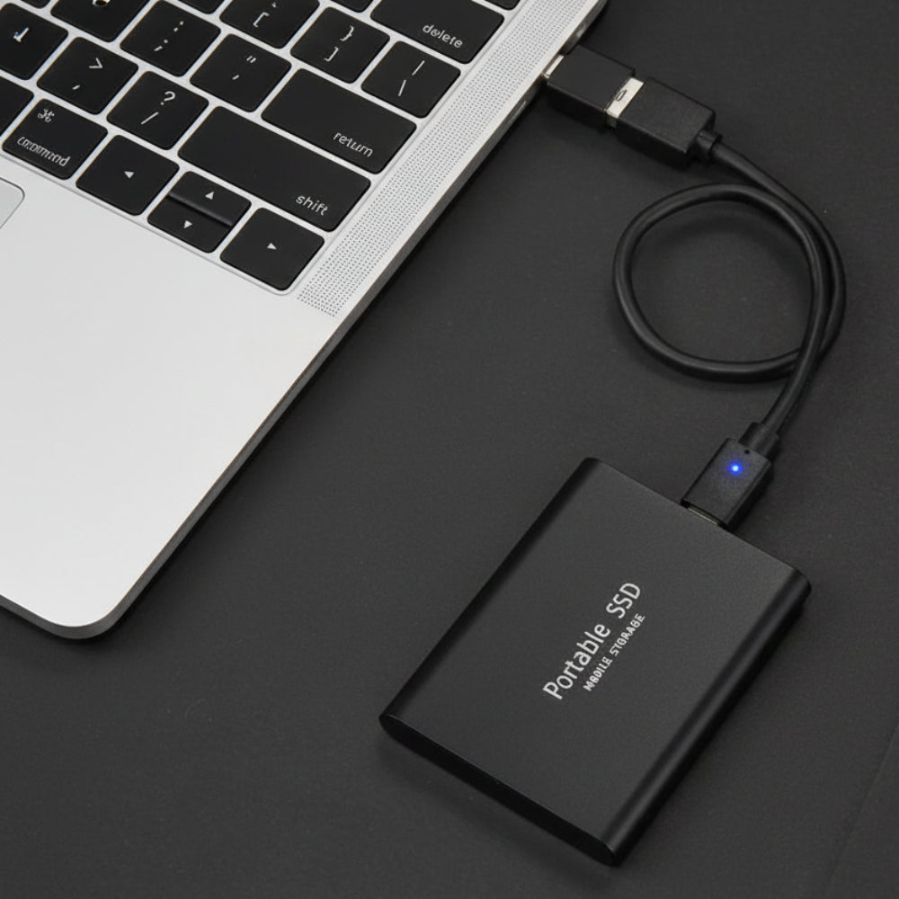 External SSD 512GB Portable USB C Storage Drive