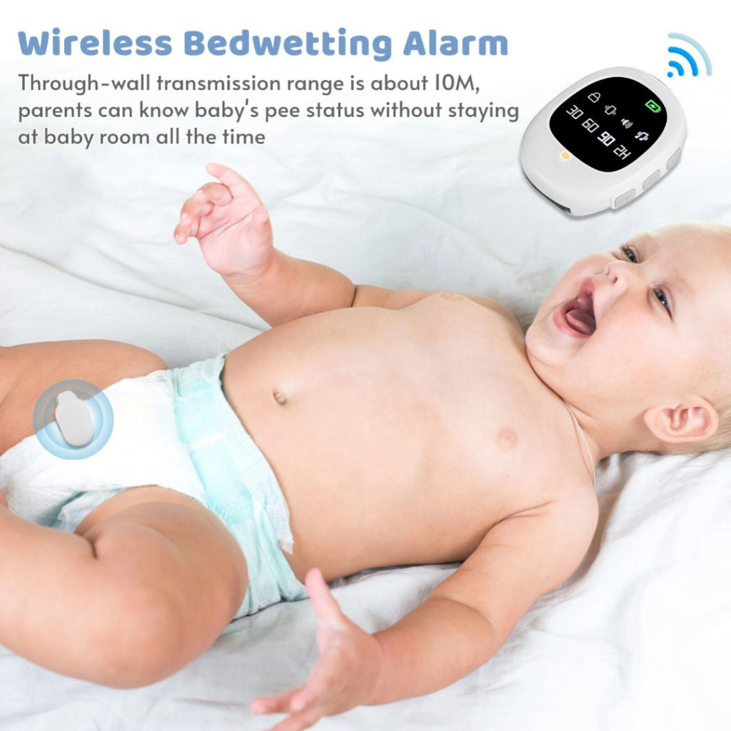 Vibrating Wireless Bedwetting Alarm for Potty Training