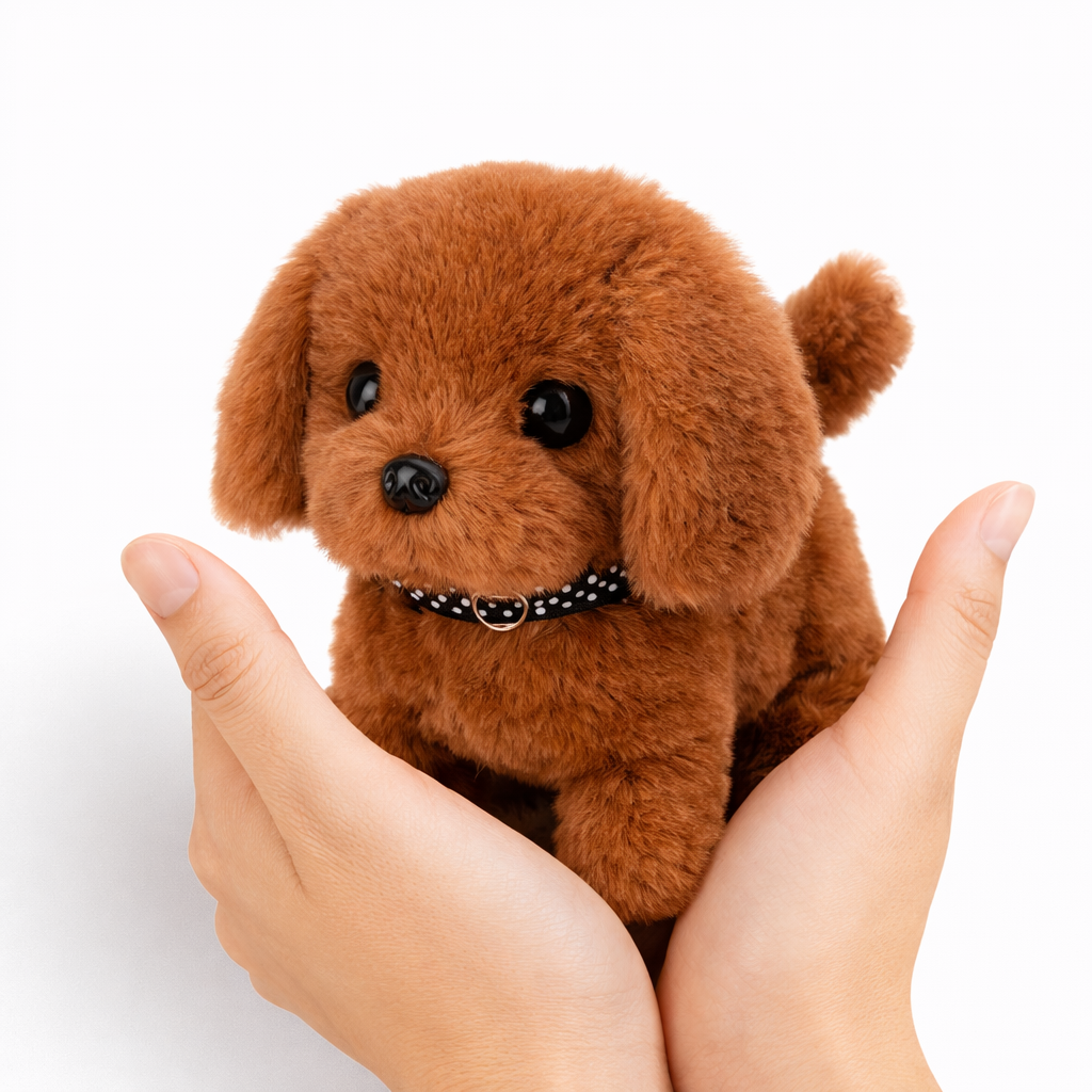 Puppy Toy Interactive Plush Companion Pet Realistic Movement